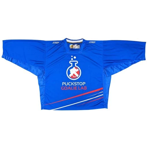 Puck Stop Goalie Lab Blue Jersey Senior 1 Puck Stop Goalie Lab Blue Jersey Senior -Professional Hockey Equipment Store 1645529587 PuckStopGoalieLabJerseyBlue1