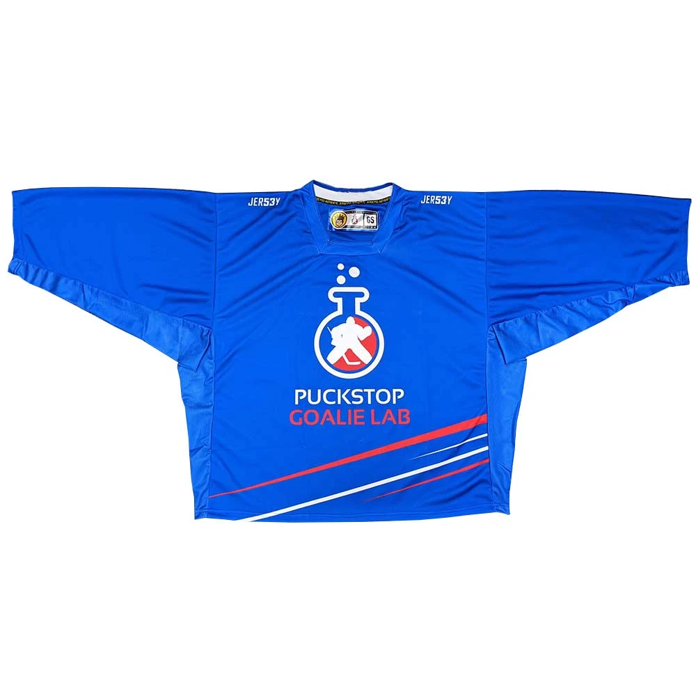 Puck Stop Goalie Lab Blue Jersey Senior