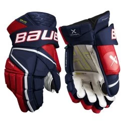 Bauer Vapor Hyperlite Hockey Gloves Senior 38 Bauer Vapor Hyperlite Hockey Gloves Senior -Professional Hockey Equipment Store 1657105941 BauerVaporHyperliteGlovesNavyRedWhite1