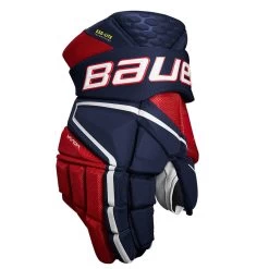 Bauer Vapor Hyperlite Hockey Gloves Senior 39 Bauer Vapor Hyperlite Hockey Gloves Senior -Professional Hockey Equipment Store 1657105941 BauerVaporHyperliteGlovesNavyRedWhite2