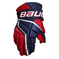 Bauer Vapor 3X Hockey Gloves Senior -Professional Hockey Equipment Store 1657190509 BauerVapor3XGlovesSeniorNavyRedWhite2