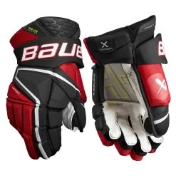 Bauer Vapor Hyperlite Hockey Gloves Intermediate -Professional Hockey Equipment Store 1657271099 BauerVaporHyperliteGlovesBlackRed1