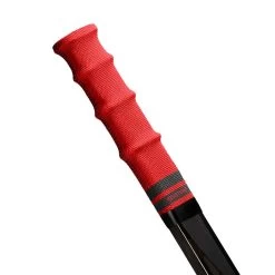 RocketGrip Fabric Hockey Grip -Professional Hockey Equipment Store 1657533178 RocketGripFabricHockeyGripRedBlack1