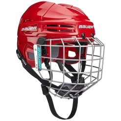 Bauer IMS 5.0 Hockey Helmet Combo -Professional Hockey Equipment Store 1659707822 BauerIMS5.0IceHockeyHelmetComboRed1