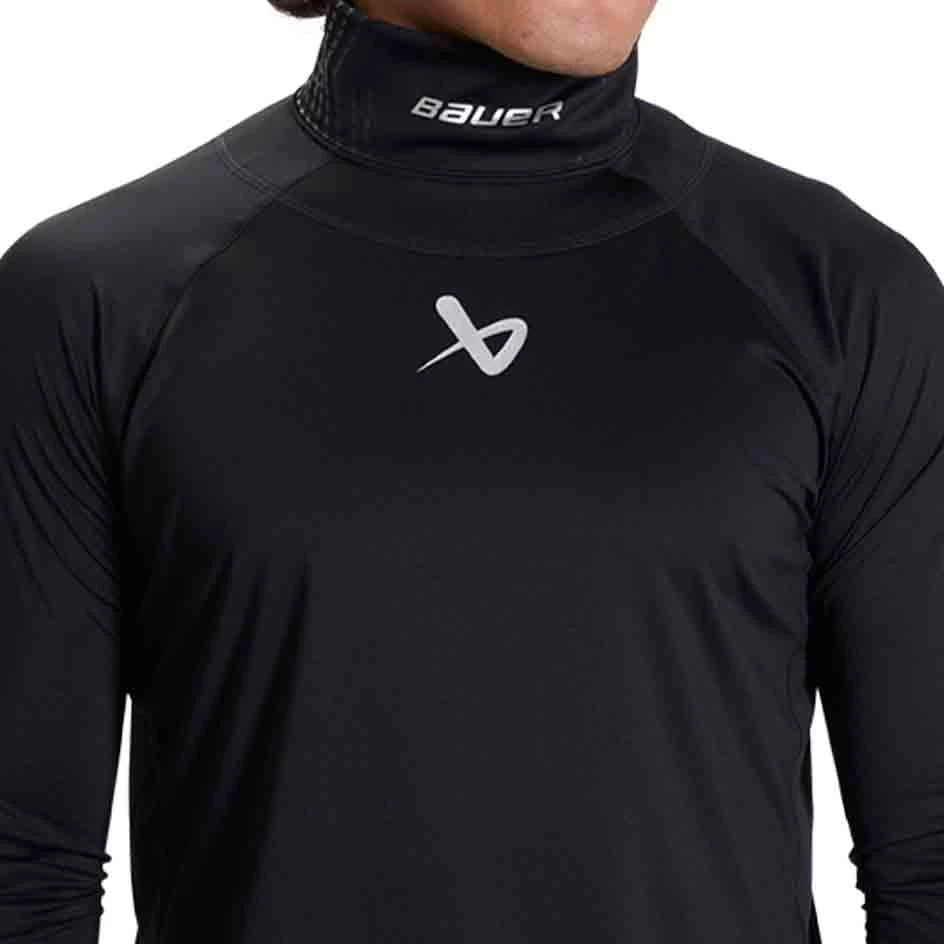 Bauer Neckprotect Long Sleeve Top Junior S23 2 Bauer Neckprotect Long Sleeve Top Junior S23 - Image 2